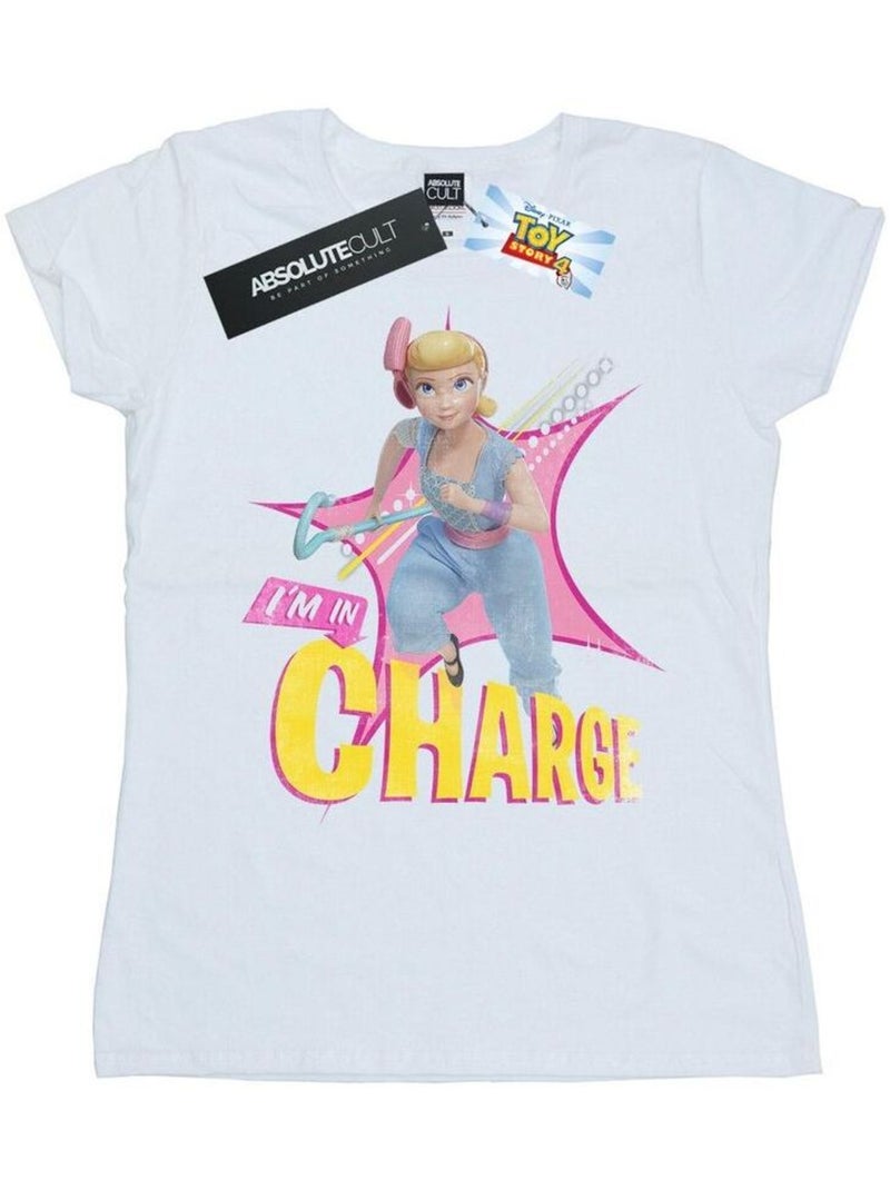 Disney - T-shirt TOY STORY IN CHARGE Blanc - Kiabi