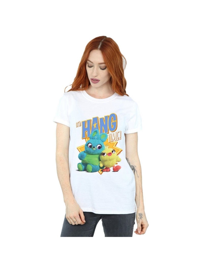 Disney - T-shirt TOY STORY IT'S HANG TIME Blanc - Kiabi