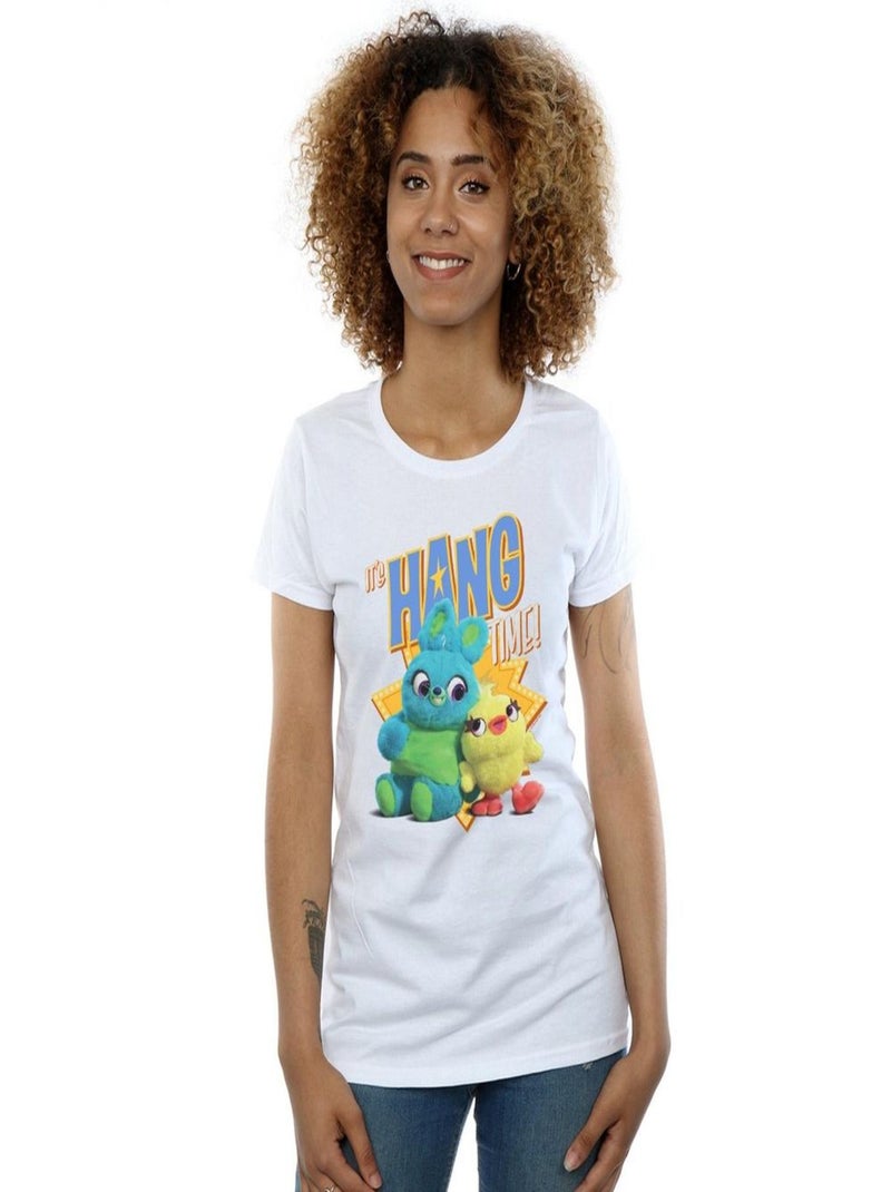 Disney - T-shirt TOY STORY IT'S HANG TIME Blanc - Kiabi