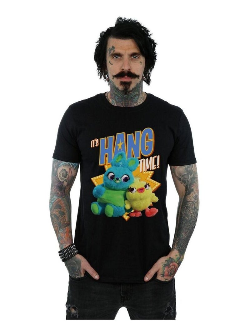 Disney - T-shirt TOY STORY IT'S HANG TIME Noir - Kiabi
