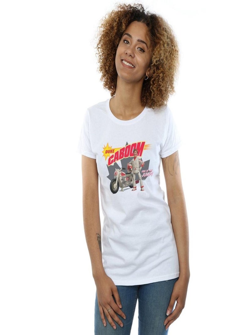 Disney - T-shirt TOY STORY KING OF THE JUMP Blanc - Kiabi