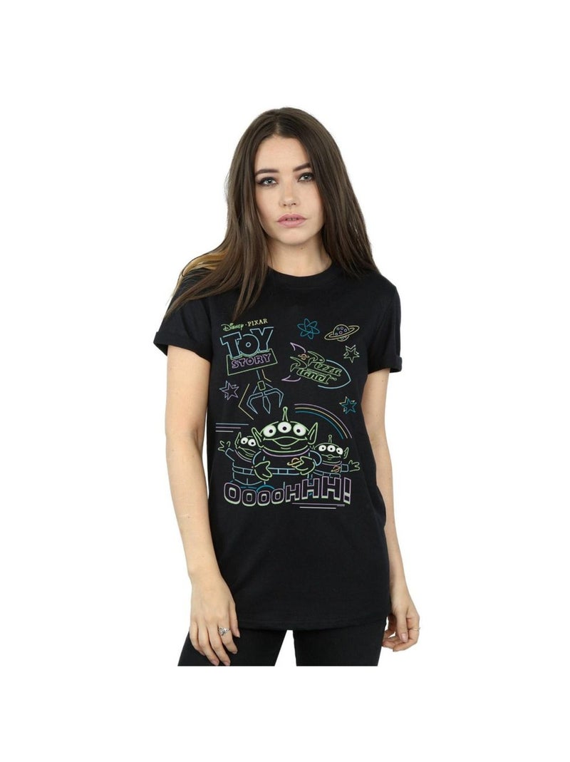Disney - T-shirt TOY STORY LITTLE GREEN MEN Noir - Kiabi