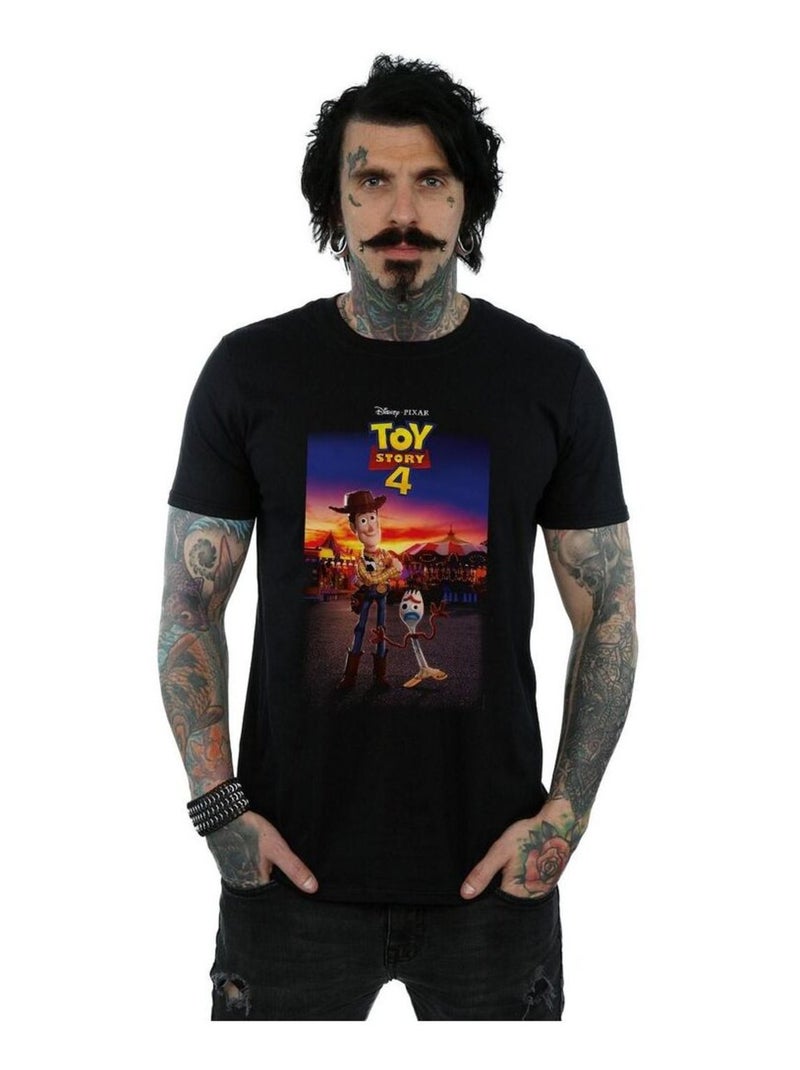 Disney - T-shirt TOY STORY Noir - Kiabi