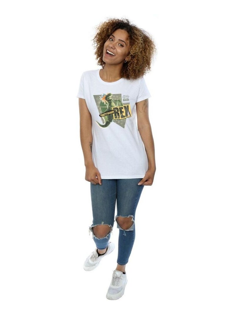 Disney - T-shirt TOY STORY PARTYSAURUS REX Blanc - Kiabi