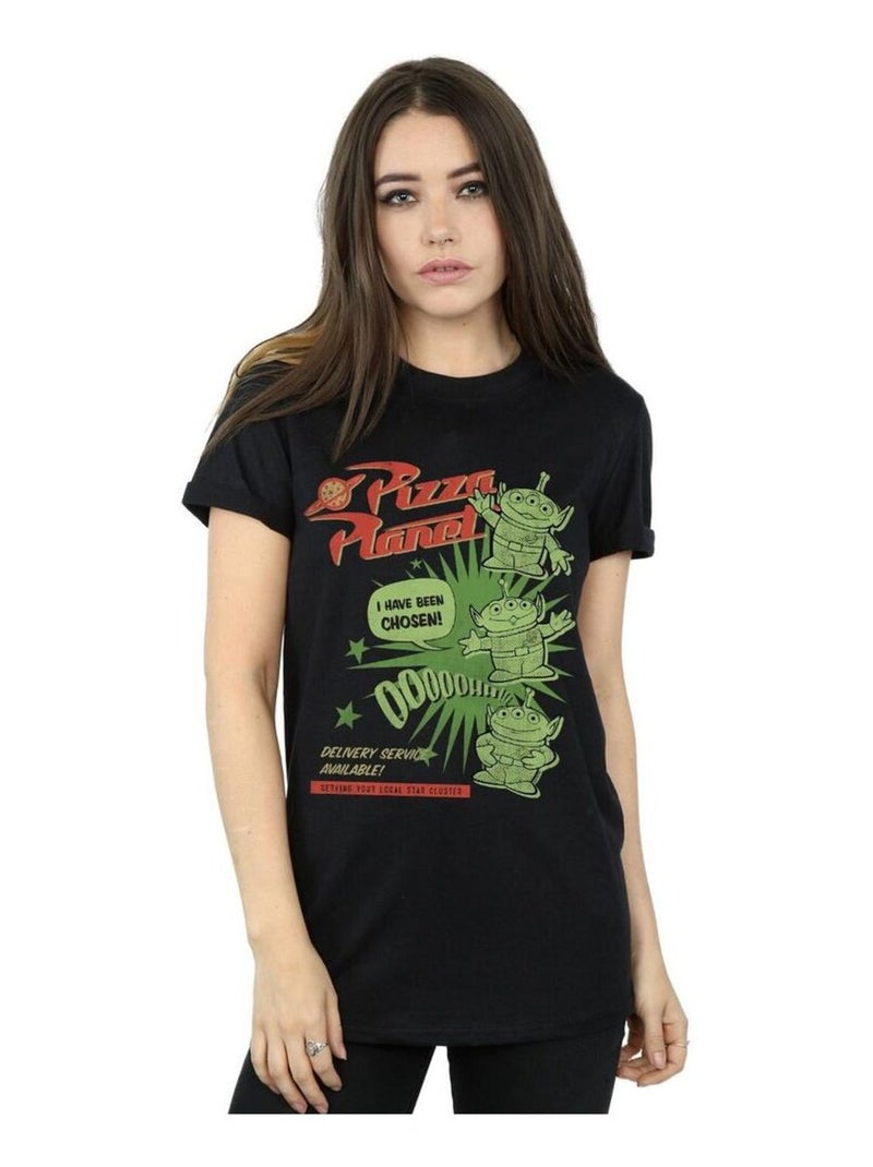 Disney - T-shirt TOY STORY PIZZA PLANET LÇaTLE GREEN MEN Noir - Kiabi