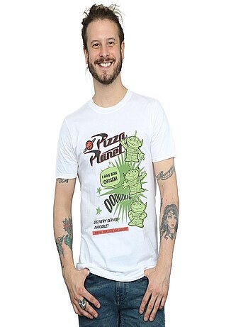 Disney - T-shirt TOY STORY PIZZA PLANET LITTLE GREEN MEN