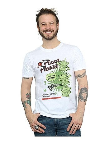 Disney - T-shirt TOY STORY PIZZA PLANET LITTLE GREEN MEN