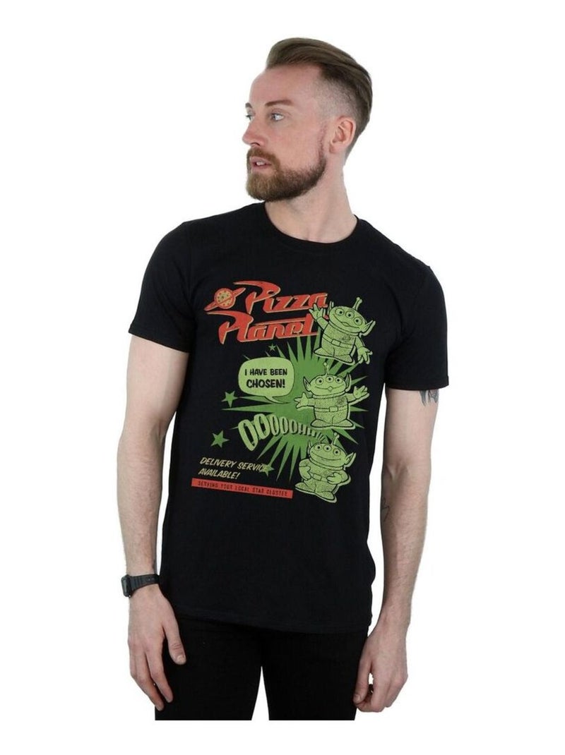Disney - T-shirt TOY STORY PIZZA PLANET LITTLE GREEN MEN Noir - Kiabi