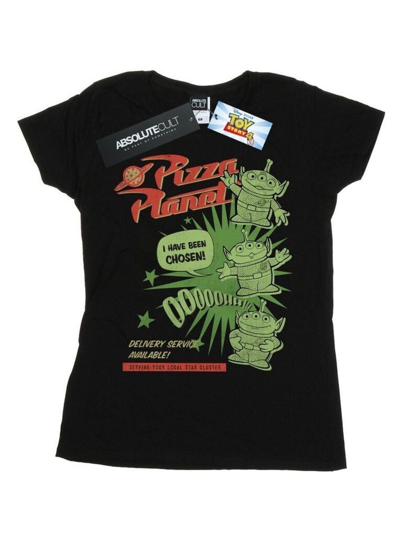 Disney - T-shirt TOY STORY PIZZA PLANET LITTLE GREEN MEN Noir - Kiabi
