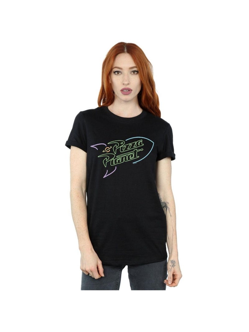 Disney - T-shirt TOY STORY PIZZA PLANET Noir - Kiabi