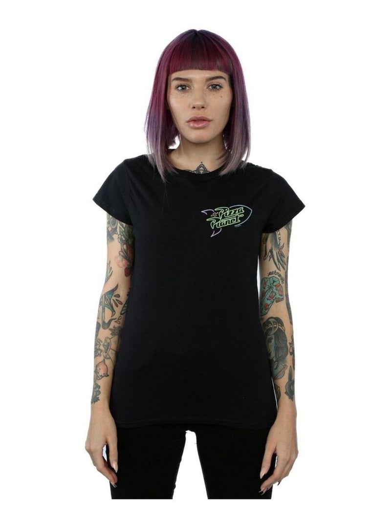Disney - T-shirt TOY STORY PIZZA PLANET Noir - Kiabi