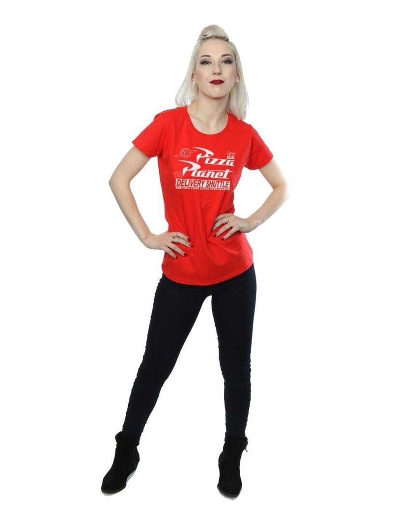 Disney - T-shirt TOY STORY PIZZA PLANET Rouge - Kiabi