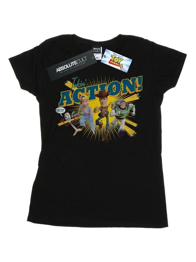 Disney - T-shirt TOY STORY TAKIN' ACTION Noir - Kiabi