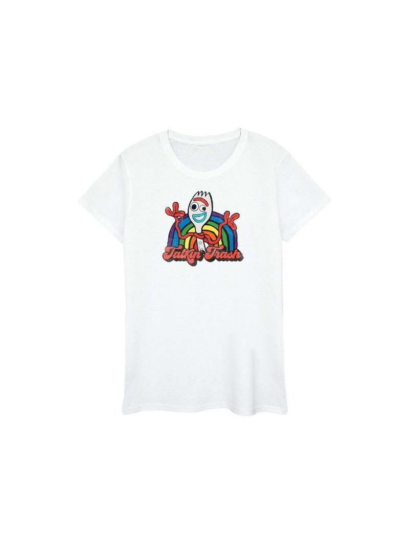 Disney - T-shirt TOY STORY TALKIN' TRASH Blanc - Kiabi