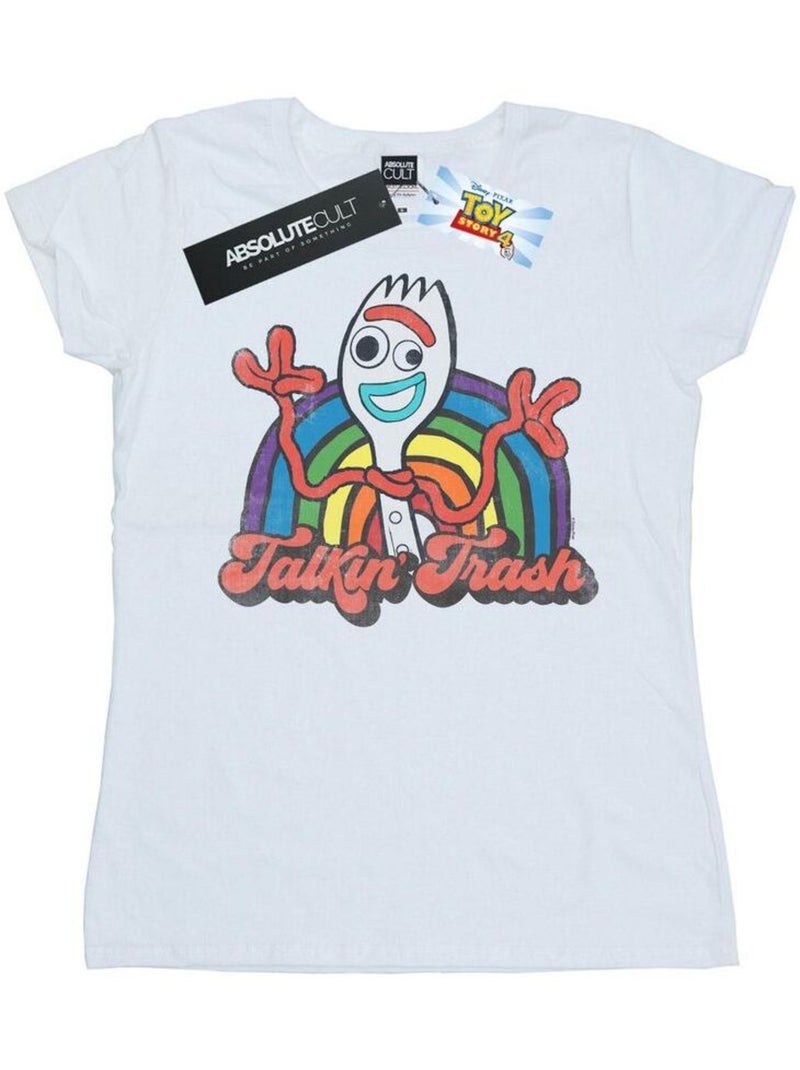 Disney - T-shirt TOY STORY TALKIN' TRASH Blanc - Kiabi