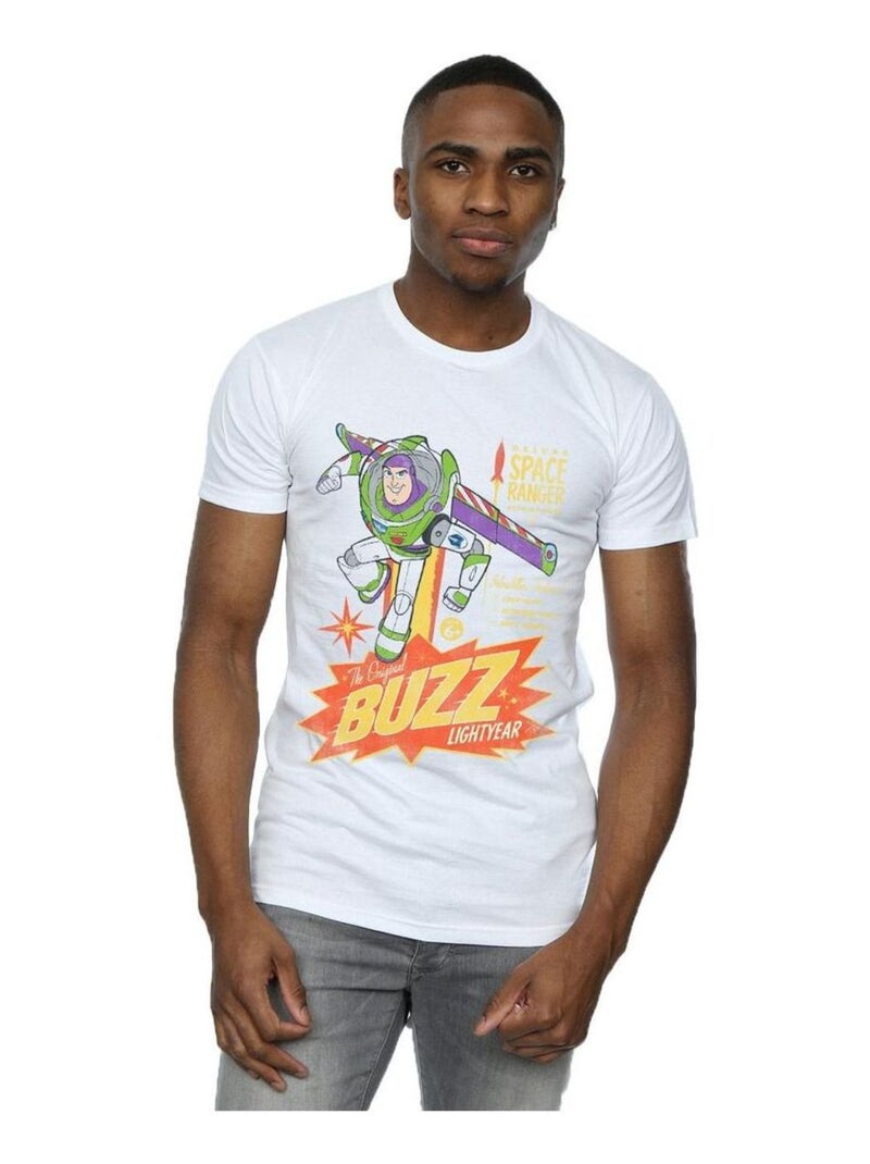 Disney - T-shirt TOY STORY THE ORIGINAL Buzz l'Éclair Blanc - Kiabi
