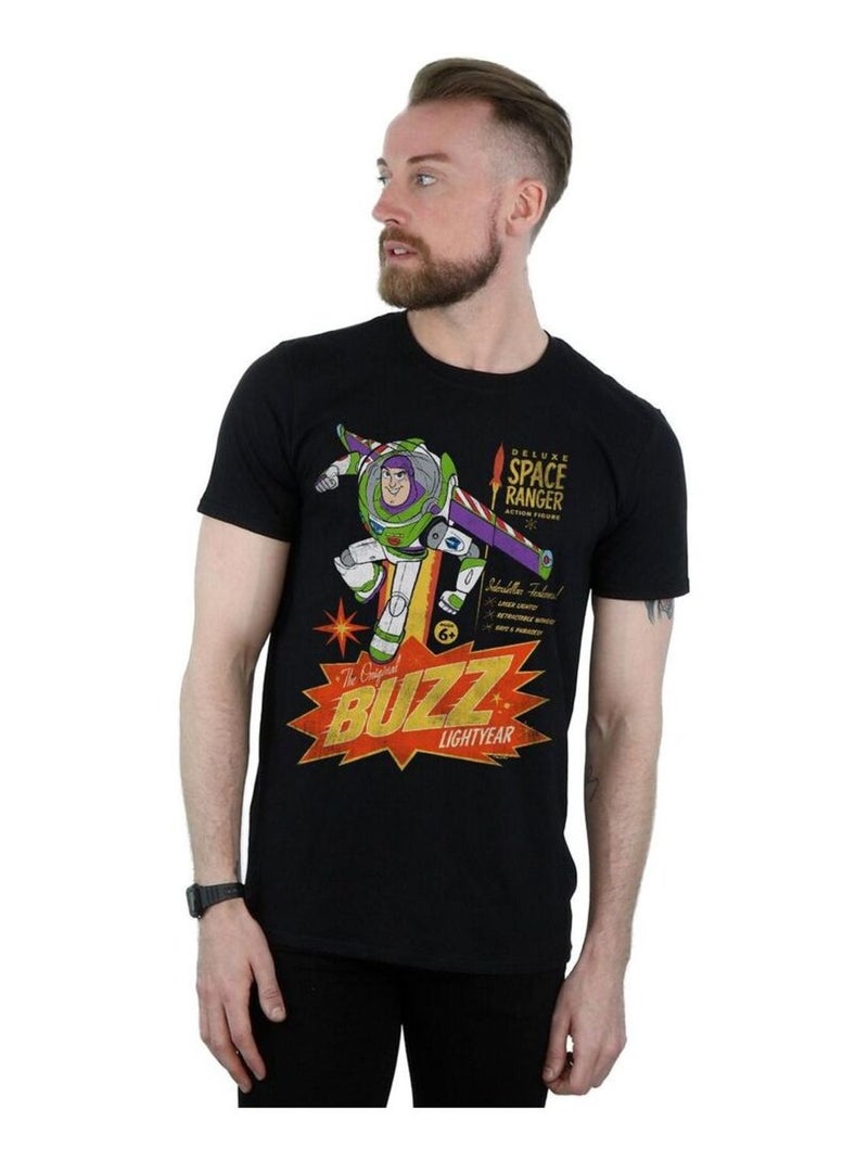 Disney - T-shirt TOY STORY THE ORIGINAL Buzz l'Éclair Noir - Kiabi