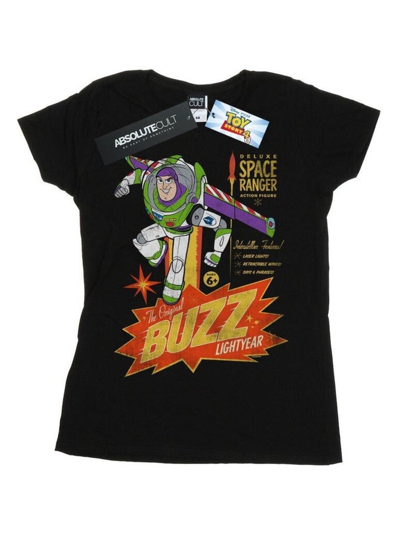 Disney - T-shirt TOY STORY THE ORIGINAL LIGHTYEAR Noir - Kiabi