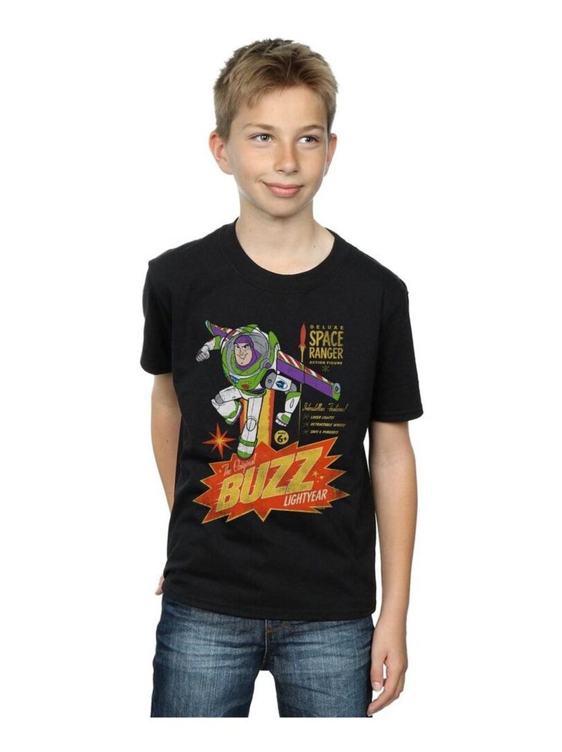 Disney - T-shirt TOY STORY THE ORIGINAL LIGHTYEAR Noir - Kiabi