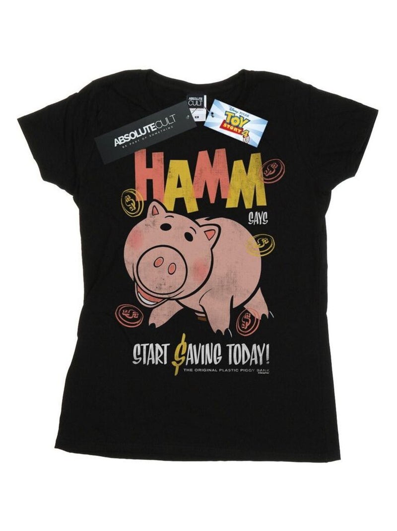 Disney - T-shirt TOY STORY THE PIGGY BANK Noir - Kiabi
