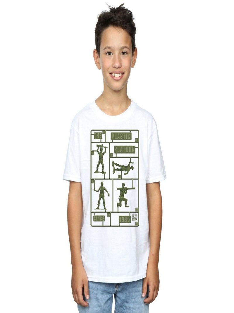 Disney - T-shirt TOY STORY THE PLASTIC PLATOON Blanc - Kiabi