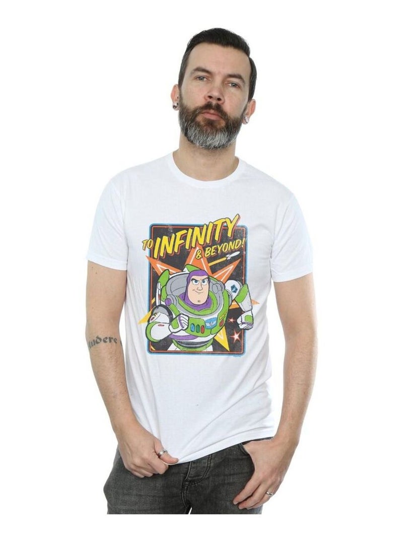 Disney - T-shirt TOY STORY TO INFINÇaY Blanc - Kiabi