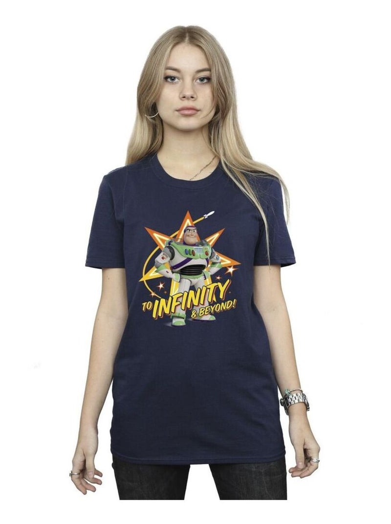 Disney - T-shirt TOY STORY TO INFINÇaY Bleu marine - Kiabi