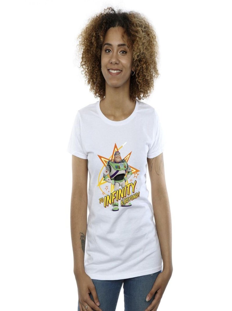 Disney - T-shirt TOY STORY TO INFINITY Blanc - Kiabi