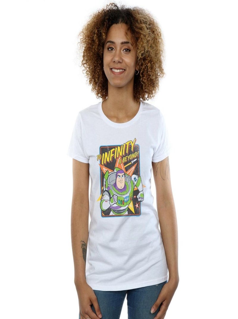 Disney - T-shirt TOY STORY TO INFINITY Blanc - Kiabi