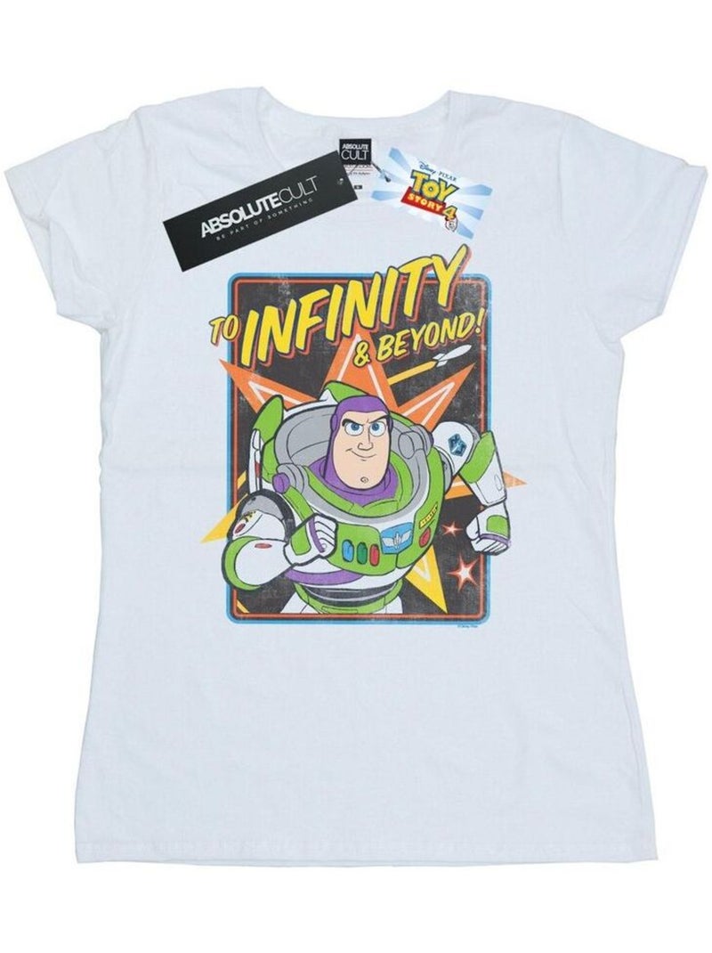 Disney - T-shirt TOY STORY TO INFINITY Blanc - Kiabi