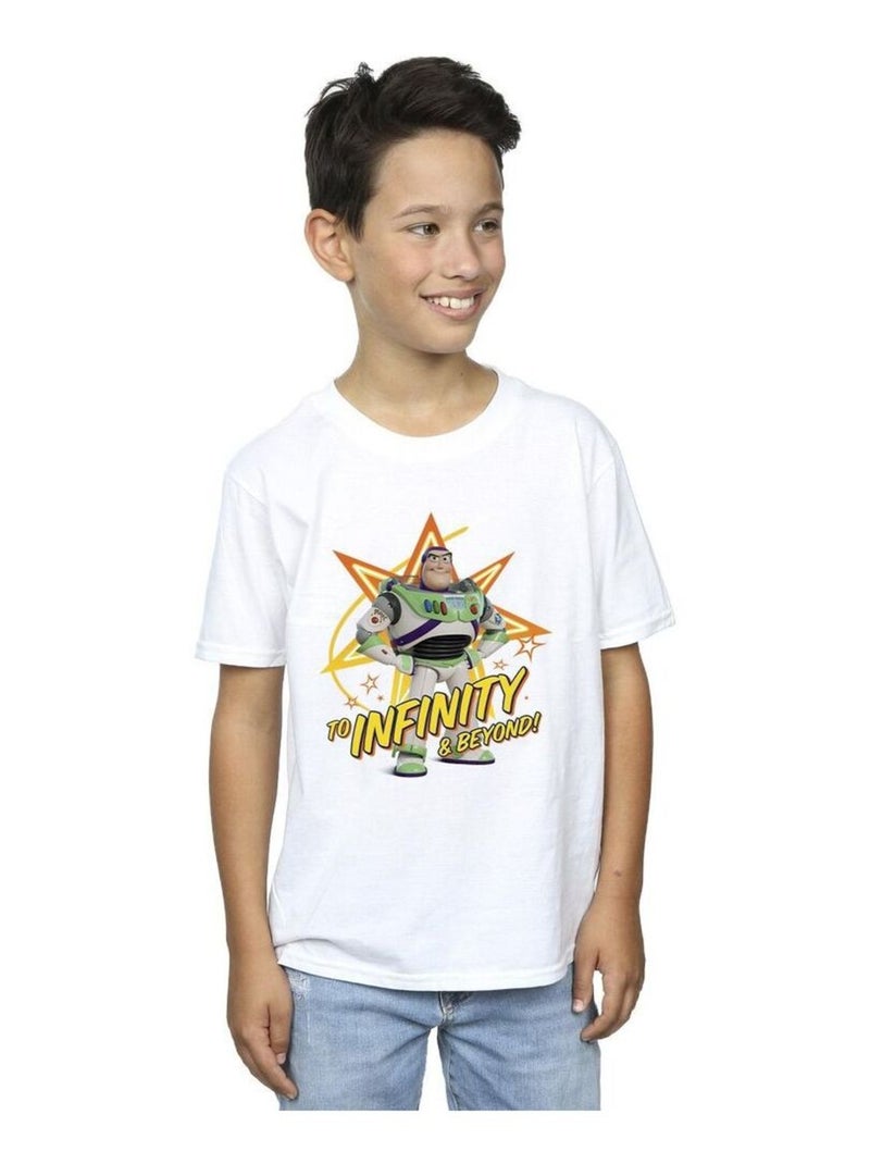 Disney - T-shirt TOY STORY TO INFINITY Blanc - Kiabi