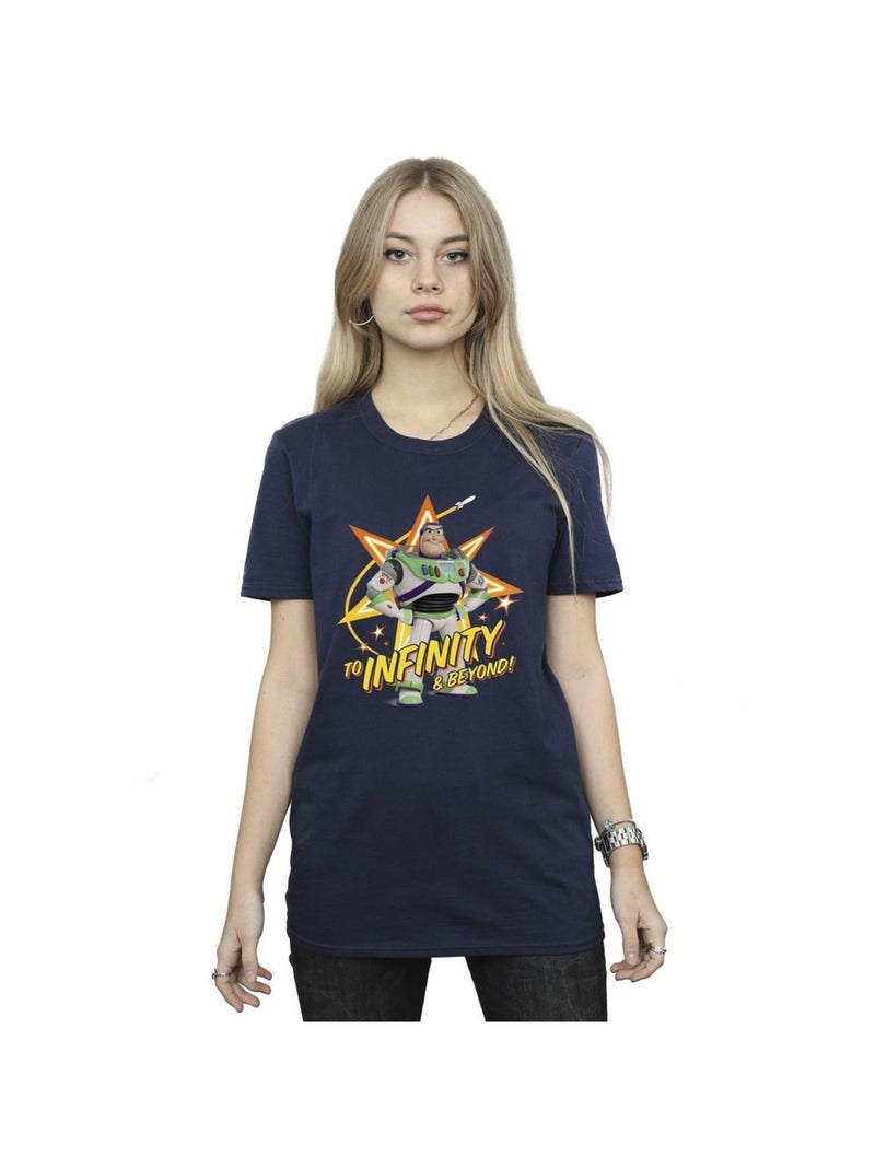 Disney - T-shirt TOY STORY TO INFINITY Bleu marine - Kiabi