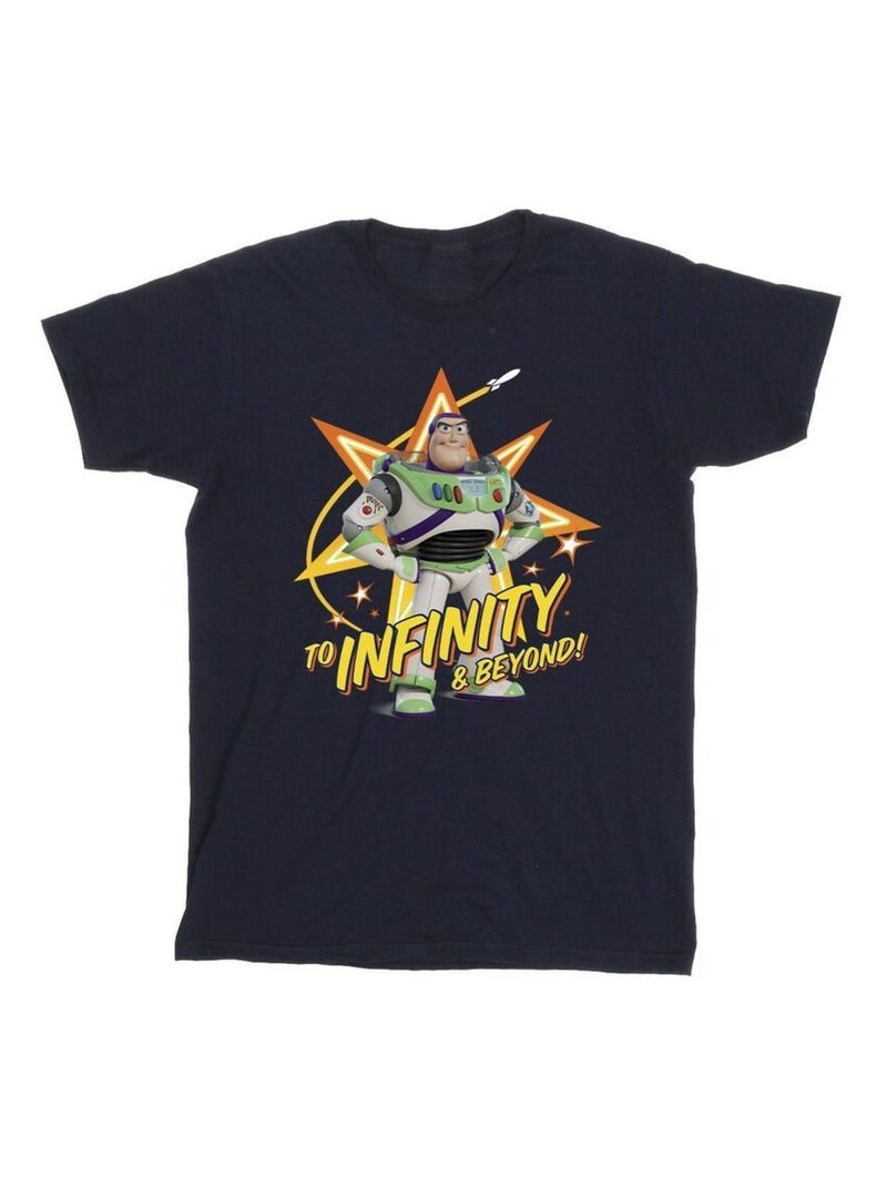 Disney - T-shirt TOY STORY TO INFINITY Bleu marine - Kiabi