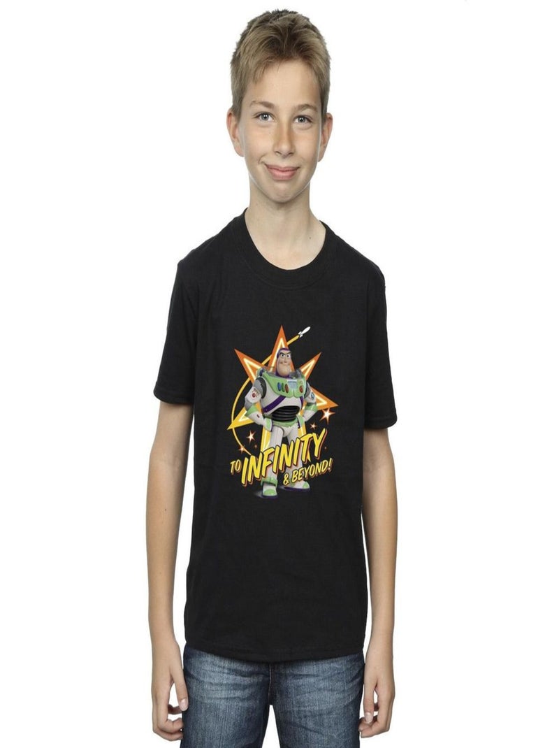 Disney - T-shirt TOY STORY TO INFINITY Noir - Kiabi