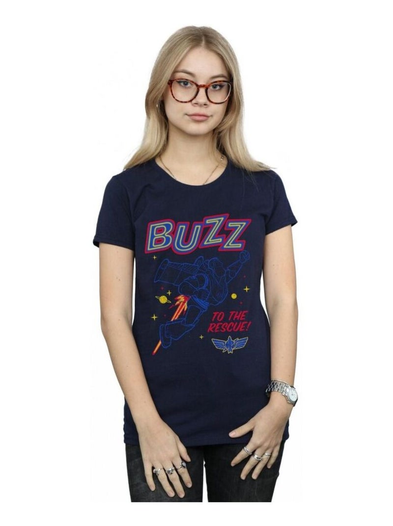 Disney - T-shirt TOY STORY TO THE RESCUE Bleu marine - Kiabi