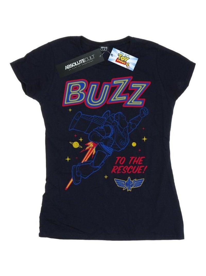 Disney - T-shirt TOY STORY TO THE RESCUE Bleu marine - Kiabi