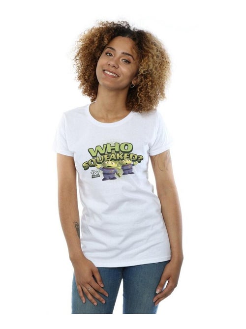 Disney - T-shirt TOY STORY WHO SQUEAKED? - Kiabi