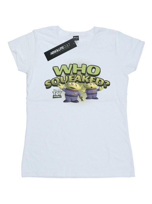 Disney - T-shirt TOY STORY WHO SQUEAKED? - Kiabi Disney - T-shirt TOY STORY WHO SQUEAKED? - Kiabi