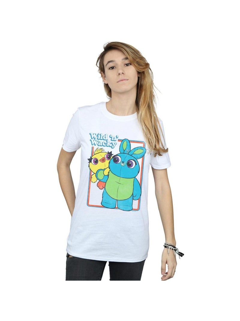 Disney - T-shirt TOY STORY WILD AND WACKY Blanc - Kiabi