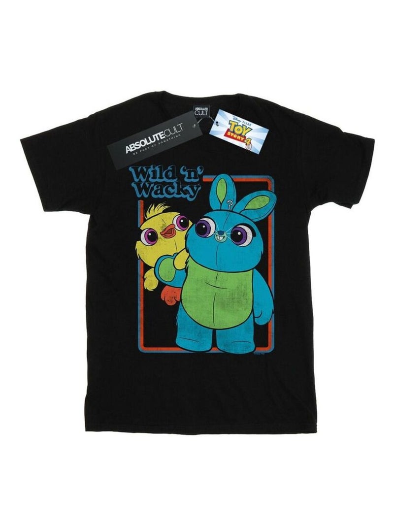 Disney - T-shirt TOY STORY WILD AND WACKY Noir - Kiabi