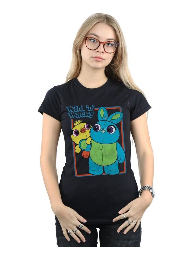 Disney - T-shirt TOY STORY WILD AND WACKY Noir - Kiabi