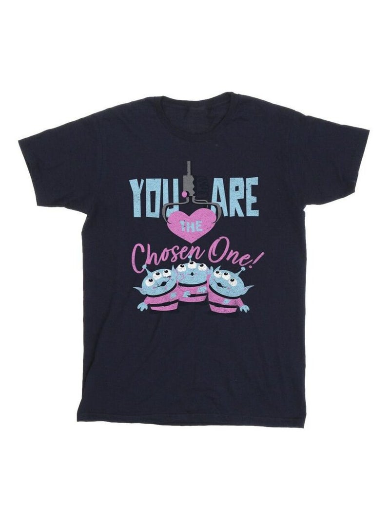 Disney - T-shirt TOY STORY YOU ARE THE CHOSEN ONE Bleu marine - Kiabi