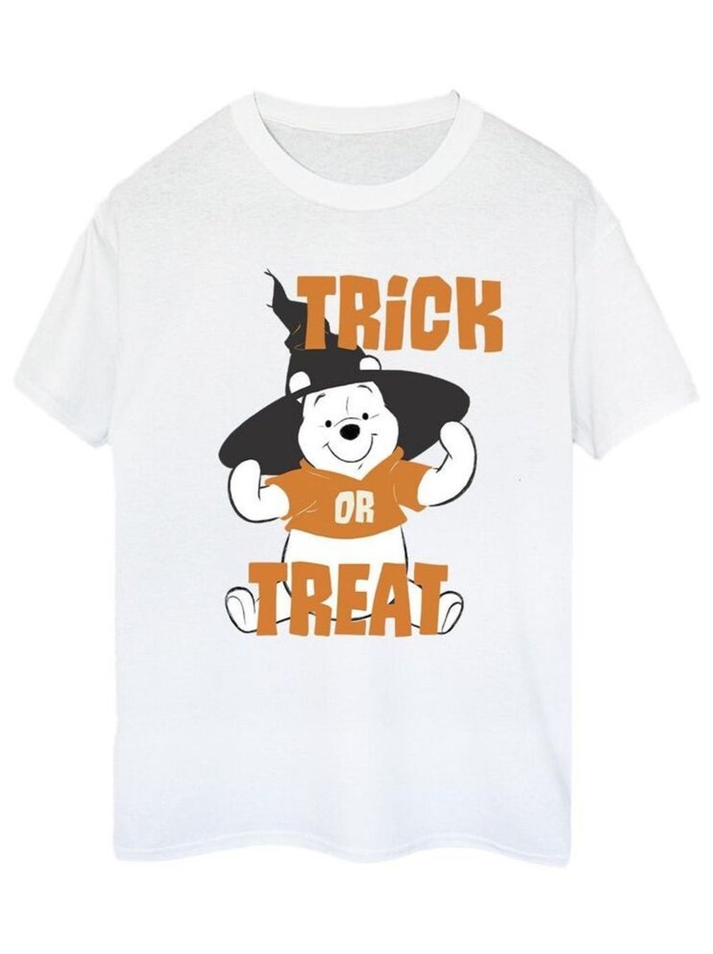 Disney - T-shirt TRICK OR TREAT Blanc - Kiabi