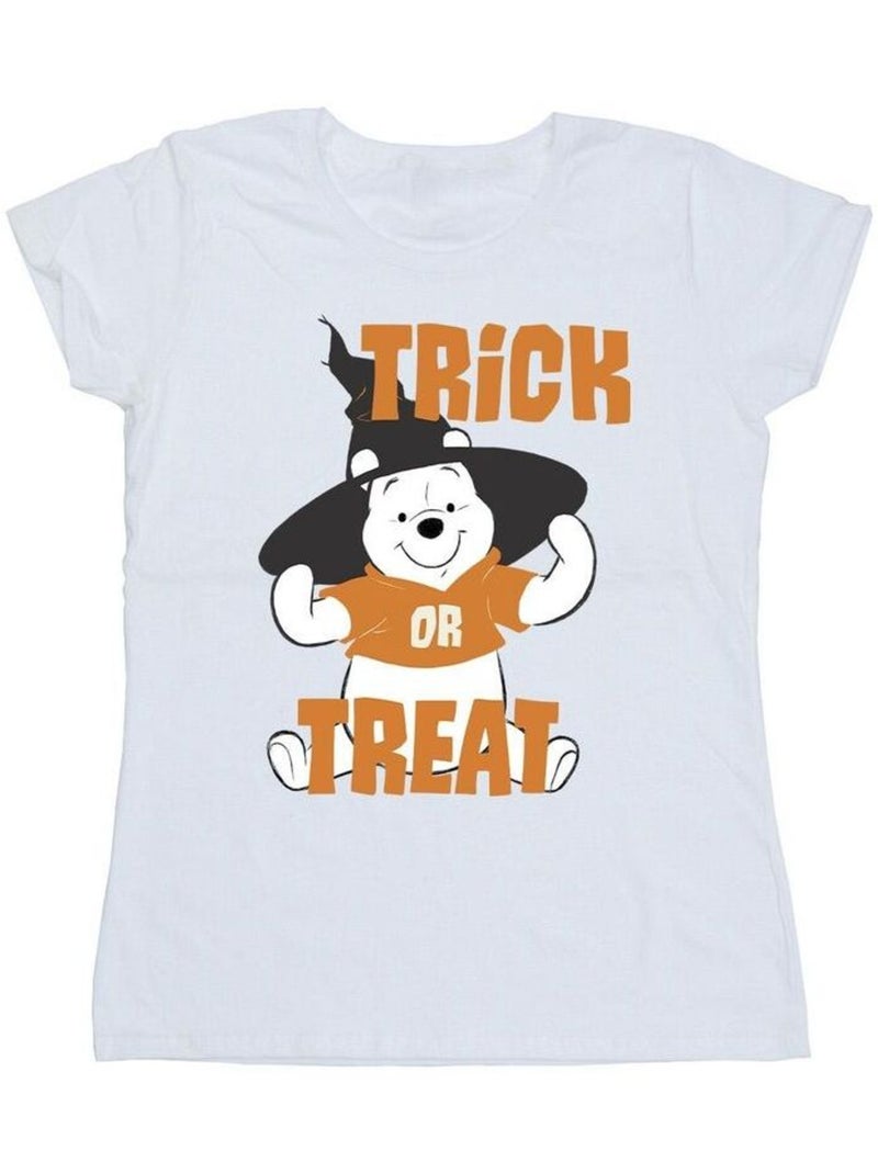 Disney - T-shirt TRICK OR TREAT Blanc - Kiabi