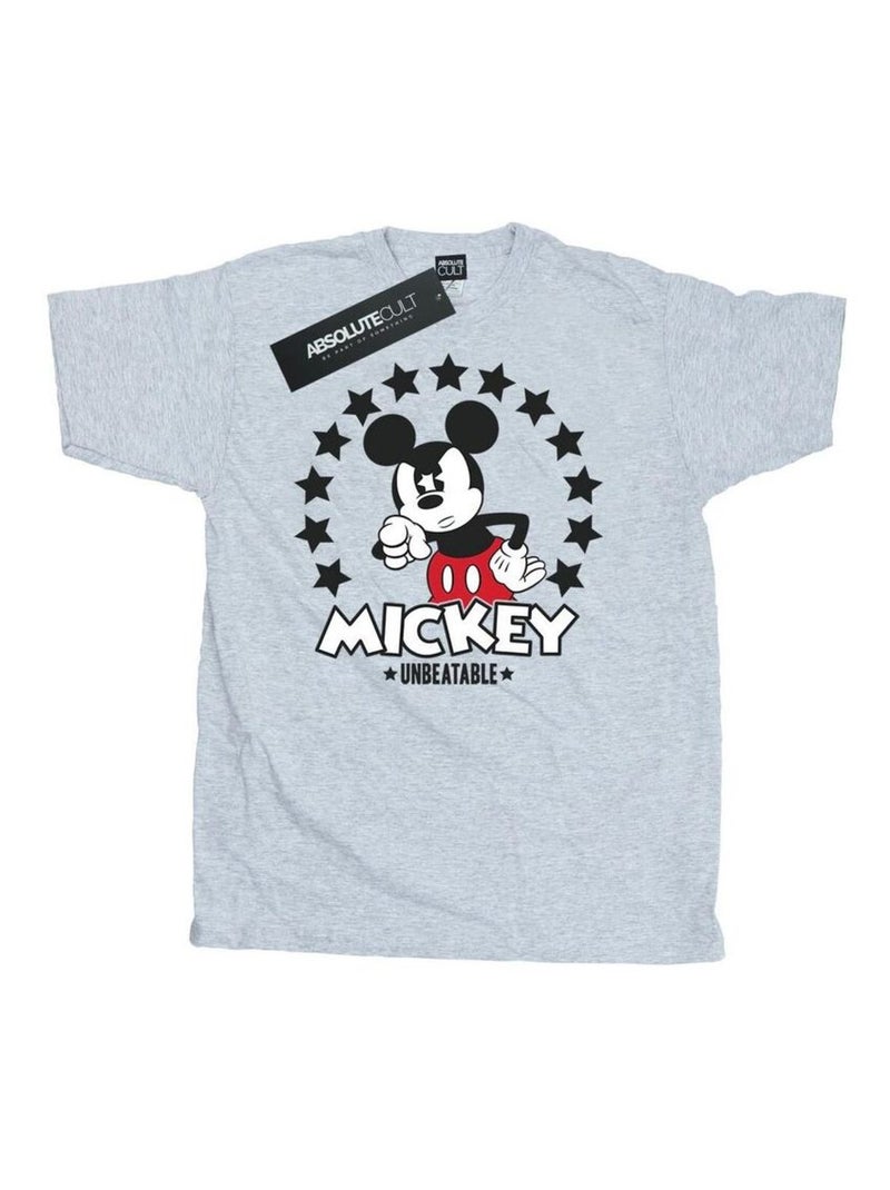 Disney - T-shirt UNBEATABLE Gris chiné - Kiabi