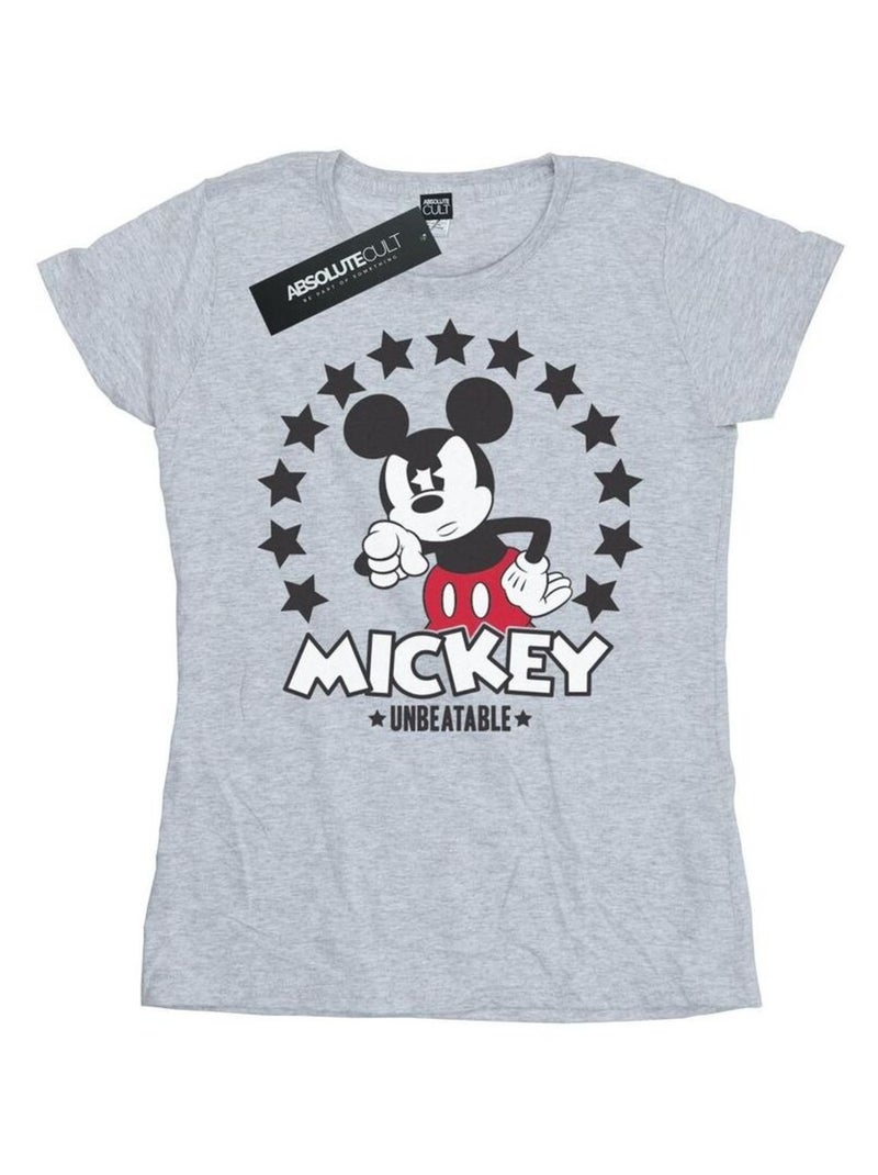 Disney - T-shirt UNBEATABLE Gris chiné - Kiabi