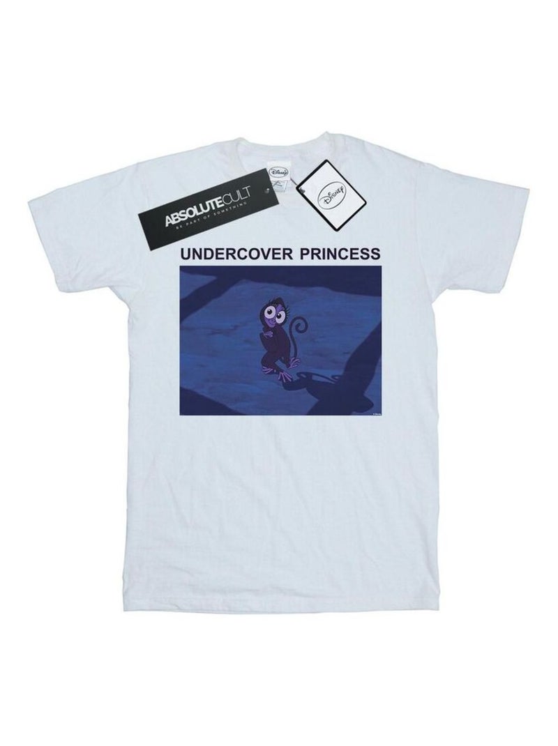 Disney - T-shirt UNDERCOVER PRINCESS Blanc - Kiabi