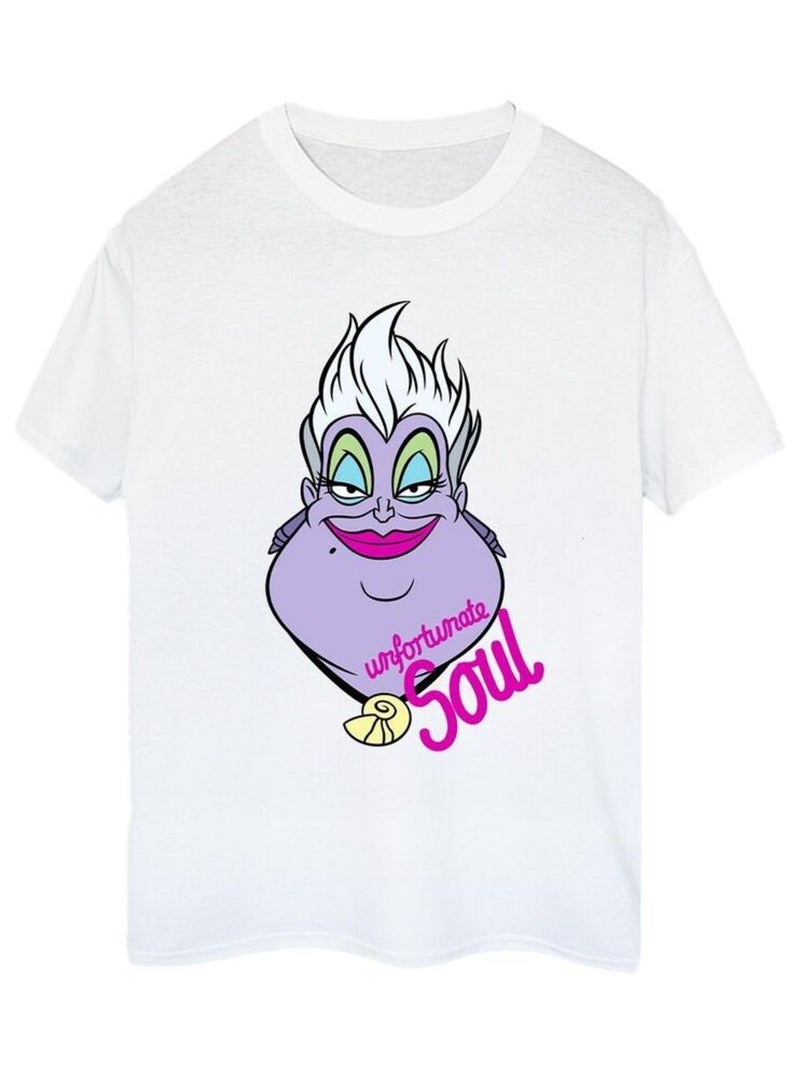 Disney - T-shirt UNFORTUNATE SOUL Blanc - Kiabi