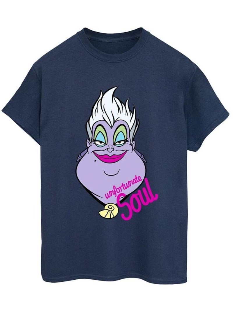 Disney - T-shirt UNFORTUNATE SOUL Bleu marine - Kiabi
