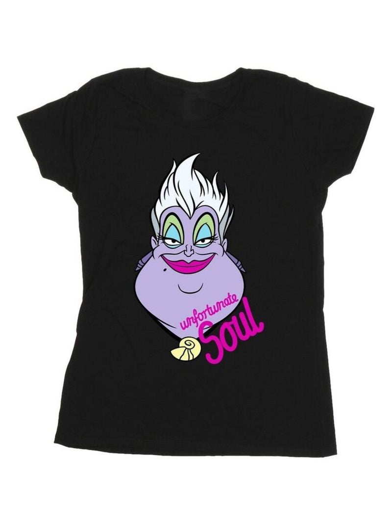 Disney - T-shirt UNFORTUNATE SOUL Noir - Kiabi